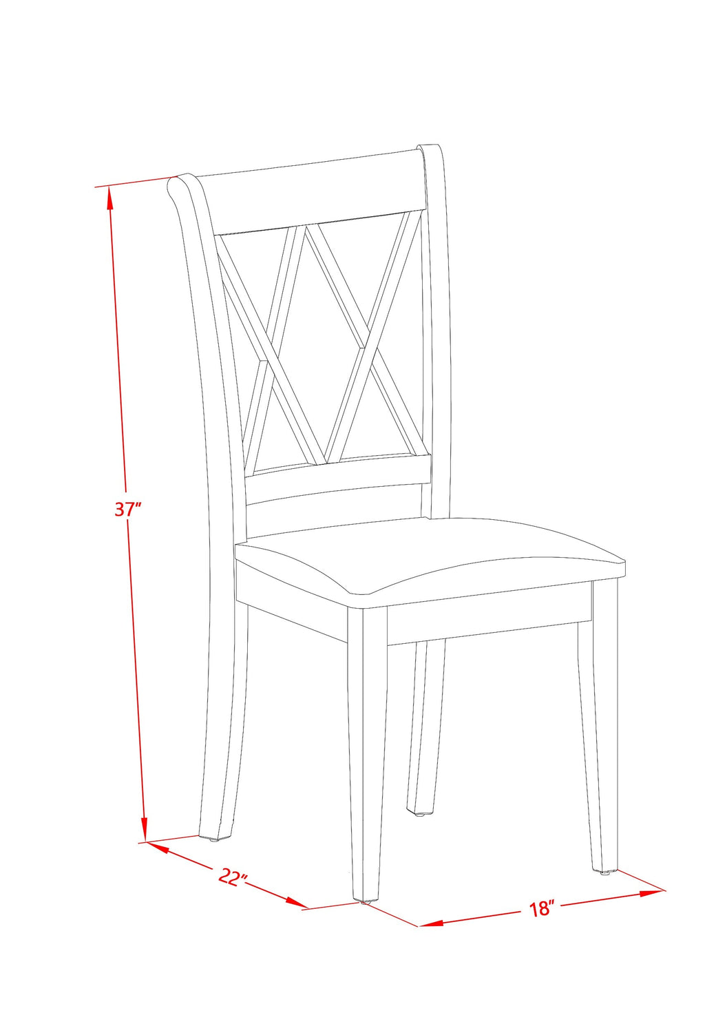 East West Furniture DOCL7-LWH-C 7 Piece Kitchen Table & Chairs Set Consist of a Rectangle Dining Table with Butterfly Leaf and 6 Linen Fabric Dining Room Chairs, 42x78 Inch, Linen White