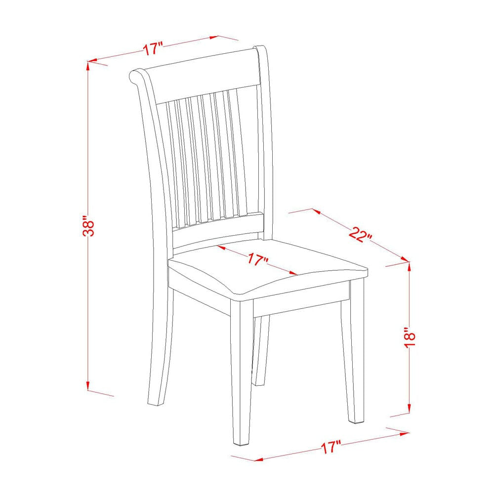 East West Furniture MZPO5-OAK-C 5 Piece Dinette Set for 4 Includes a Rectangle Dining Table with Dropleaf and 4 Linen Fabric Dining Room Chairs, 36x54 Inch, Oak